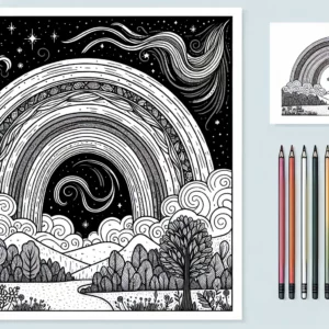 10 Magical Rainbow Coloring Pages to Spark Creativity in Kids